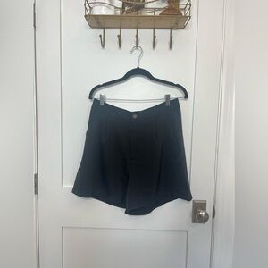 Flared Fitted High Waisted Academia Short